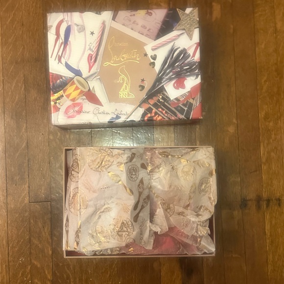 LIKE NEW Christian Louboutin Pensee 20th Anniversary 120 Silver Metallic Pumps - Picture 5 of 16